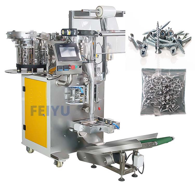 Automatic screw counting and bagging machine